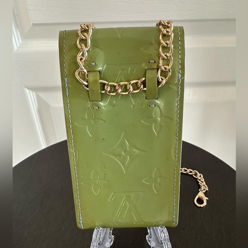 Louis Vuitton Monogram Vernis Green Cigarette / Lipstick Case – Authentic - Picture 7 of 16